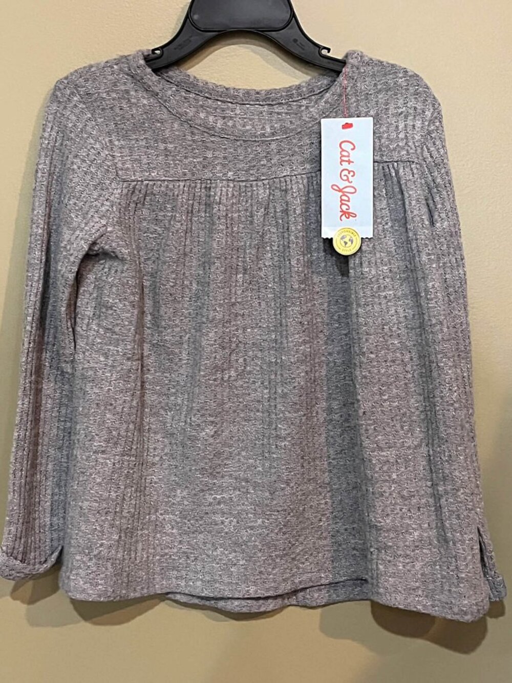 3/$12.00 Cat and Jack Gray long sleeve